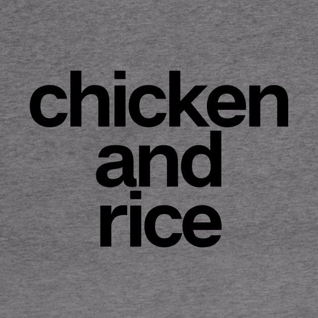 Chicken And Rice by theoddstreet